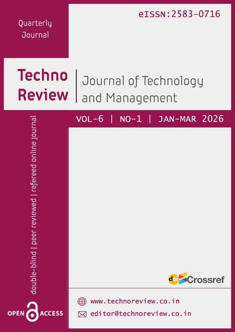 					View Vol. 6 No. 1 (2026): TECHNO REVIEW Journal of Technology and Management
				